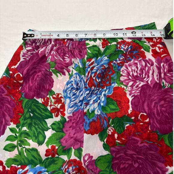 Victoria’s Secret Women’s Medium Vintage Gold Label Floral 2 Piece Set Pajamas - Picture 11 of 11